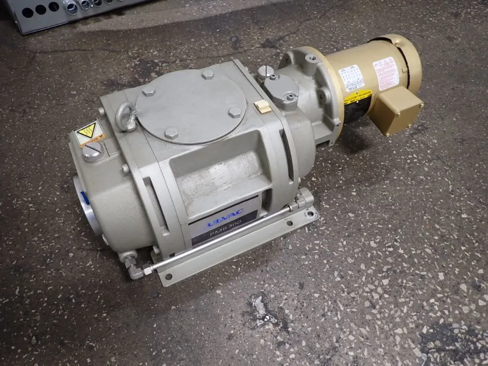 Ulvac .75 Kw Mechanical Booster Pump - Pmb300d-ma4j1r4xxb1