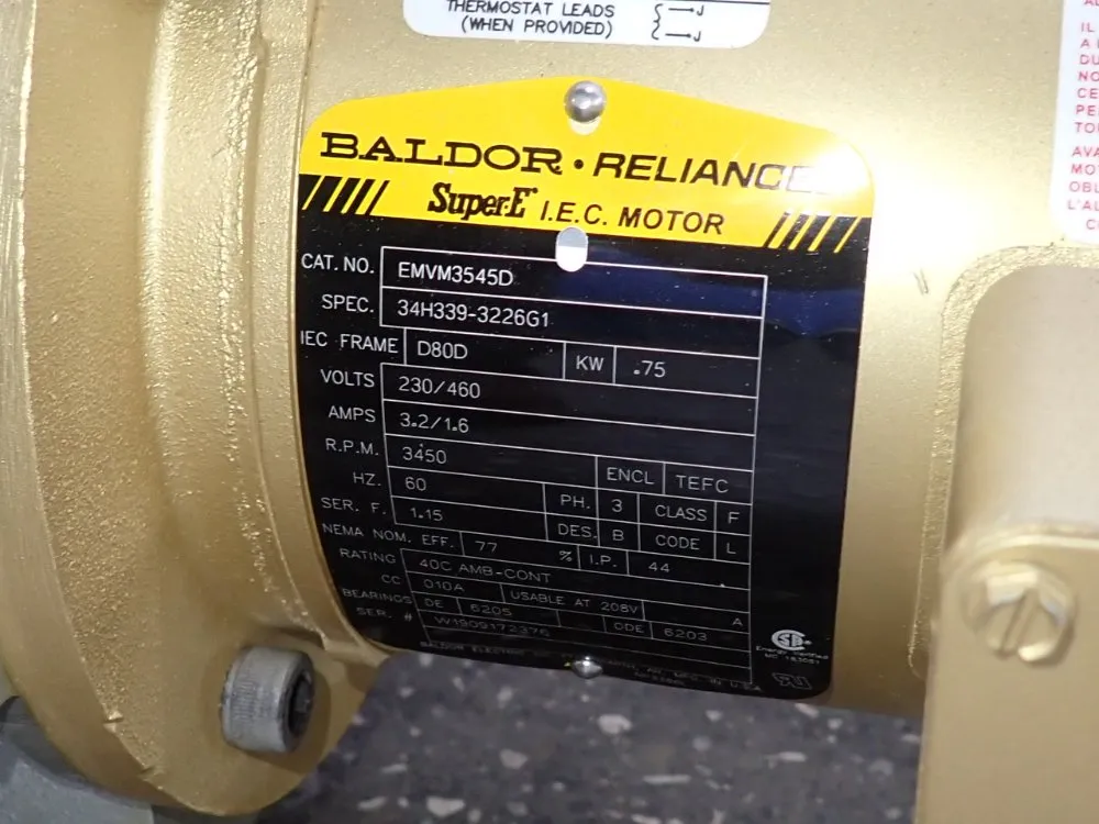 Ulvac .75 Kw Mechanical Booster Pump - Pmb300d-ma4j1r4xxb1