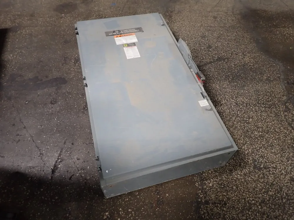 Square D 400 Amps Non Fusible Disconnect - Hu365