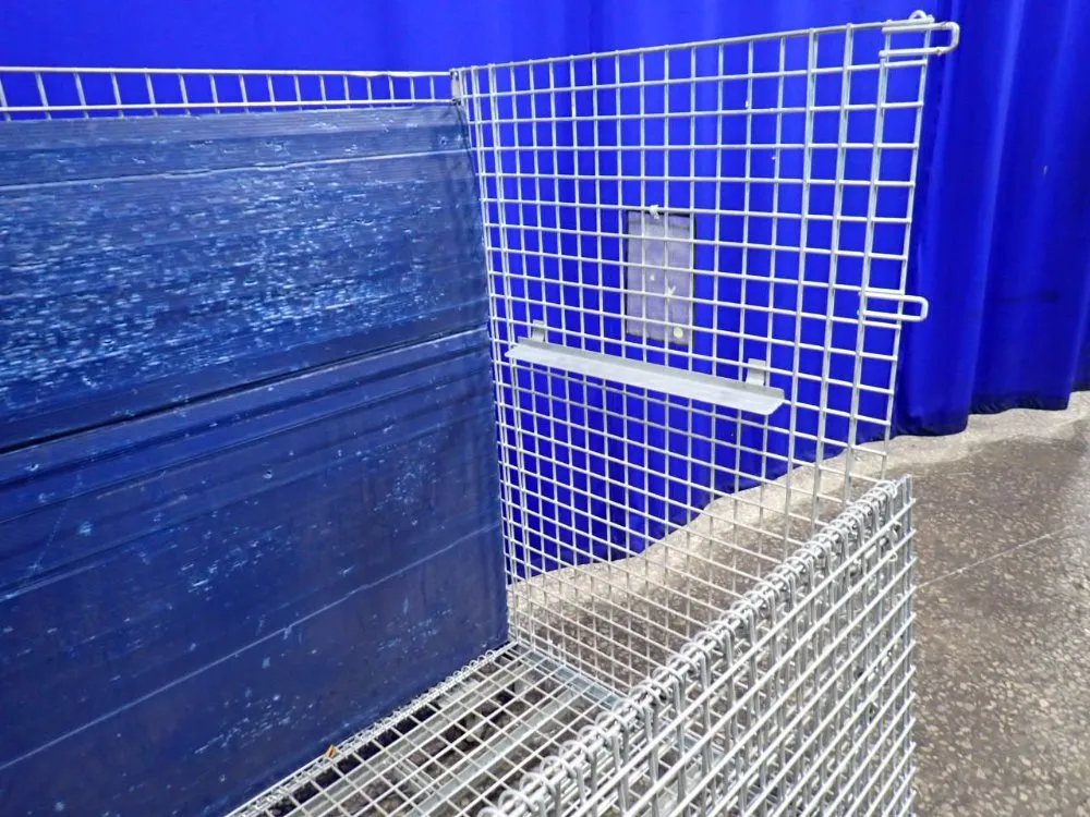 Portable Collapsible Wire Basket