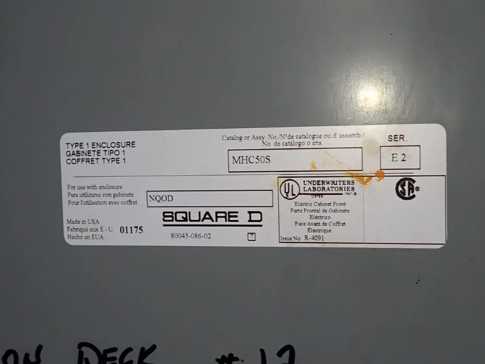 Square D Panelboard - Nqod442l225cu