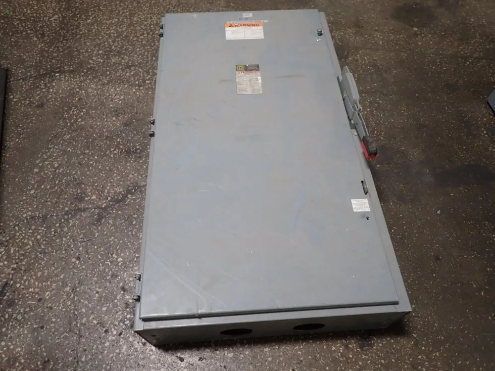 Square D 600 Amps Non Fusible Disconnect - Hu366