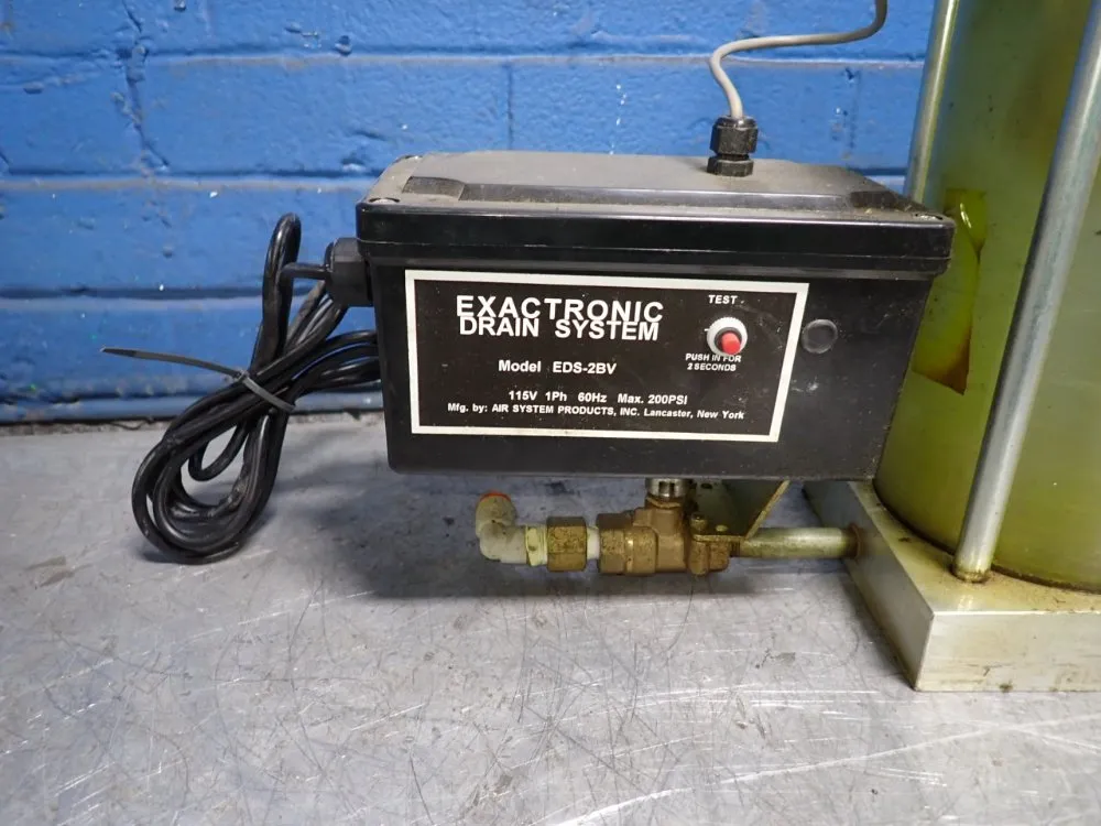 Air System Products Inc Exactronic Drain System - Eds-2bv