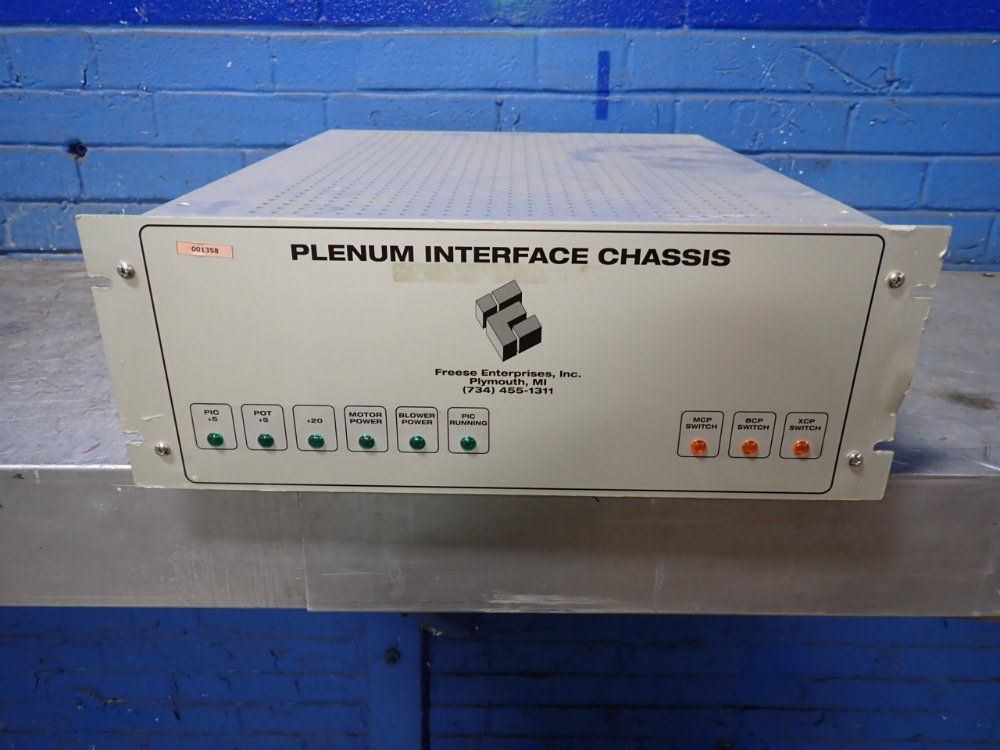 Freese Enterprises Inc Plenum Interface Chassis