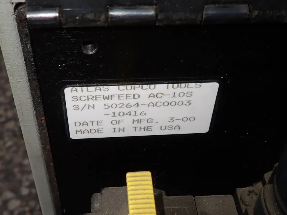 Atlas Copco Screwfeed - Ac-10s