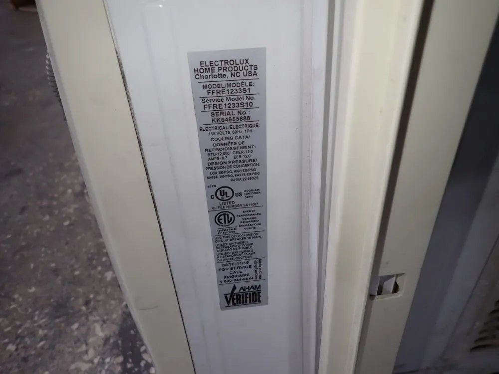 Electrolux Home Products 12000 Btu Air Conditioner - Ffre1233s1