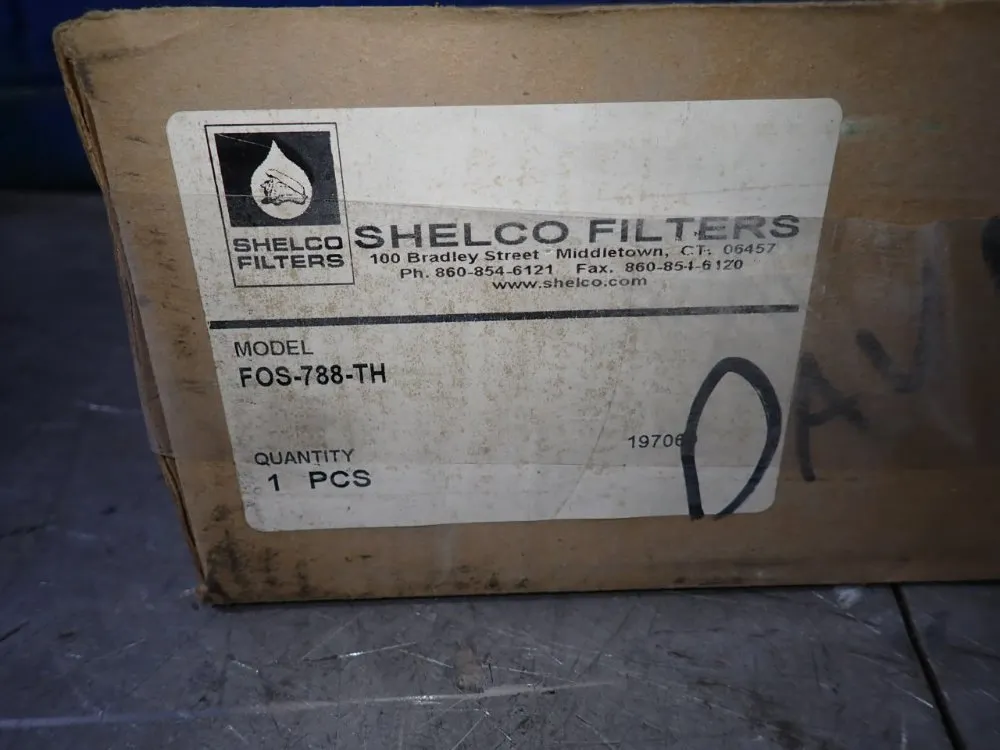 Shelco Filters 11"x 3 1/2" Filter Housing - Fos-788-th