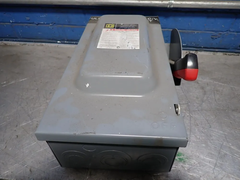 Square D 60 Amps Non Fusible Disconnect - Hu362