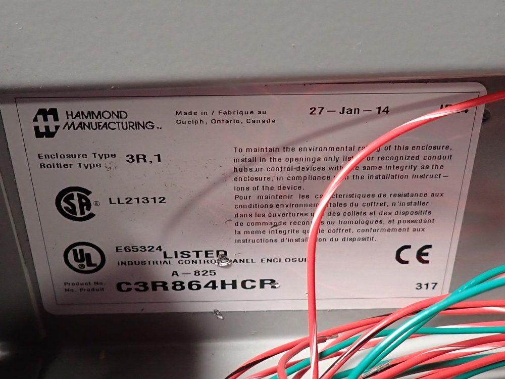 Hammon Manufacturing Electrical Enclosure - C3r864hcr