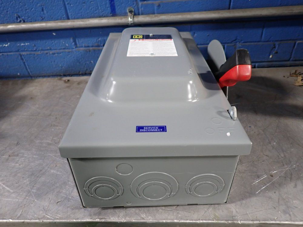 Square D 60 Amps Non Fusible Disconnect - Hu362