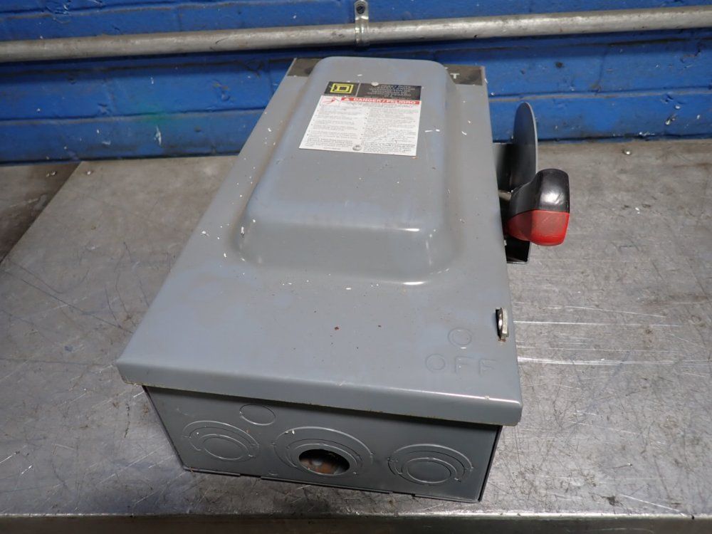 Square D 60 Amps Non Fusible Disconnect - Hu362