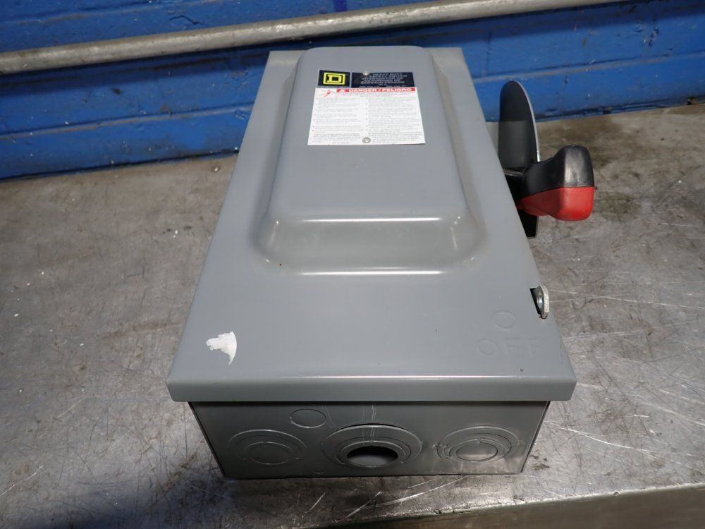 Square D 60 Amps Non Fusible Disconnect - Hu362