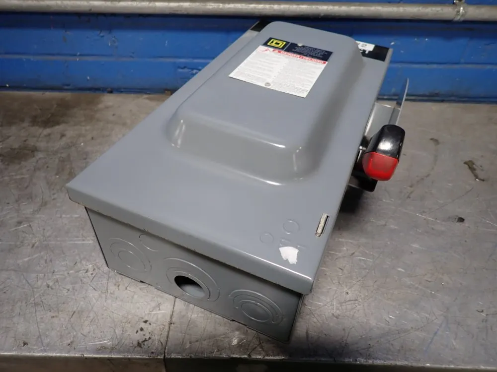 Square D 60 Amps Non Fusible Disconnect - Hu362