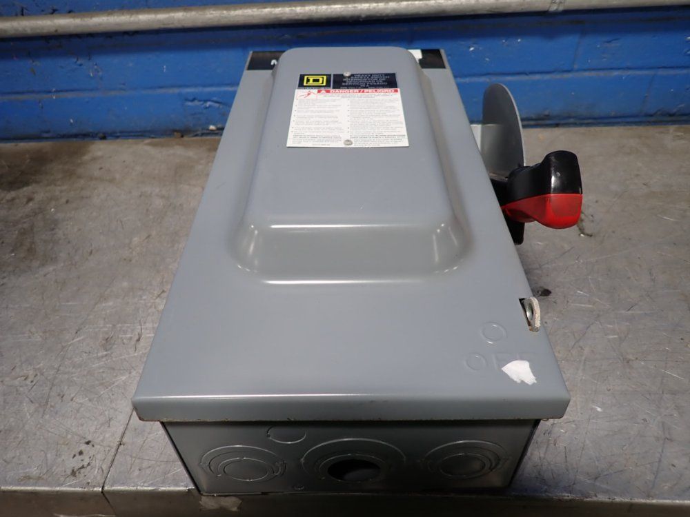 Square D 60 Amps Non Fusible Disconnect - Hu362
