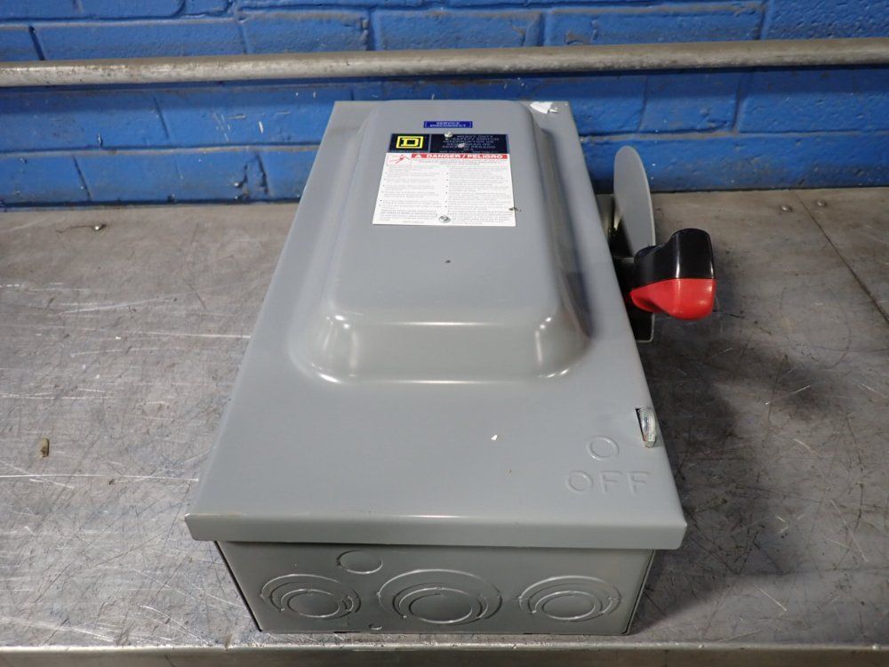Square D 60 Amps Non Fusible Disconnect - Hu362