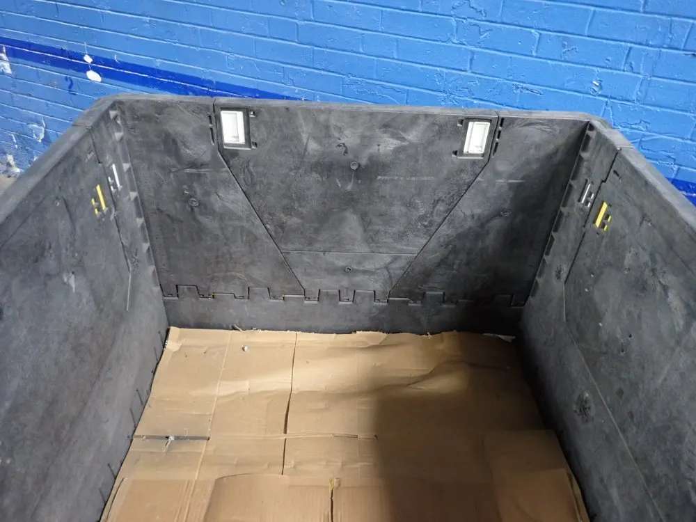Orbis 44 1/2"x41 1/2"x28" Collapsible Plastic Crate