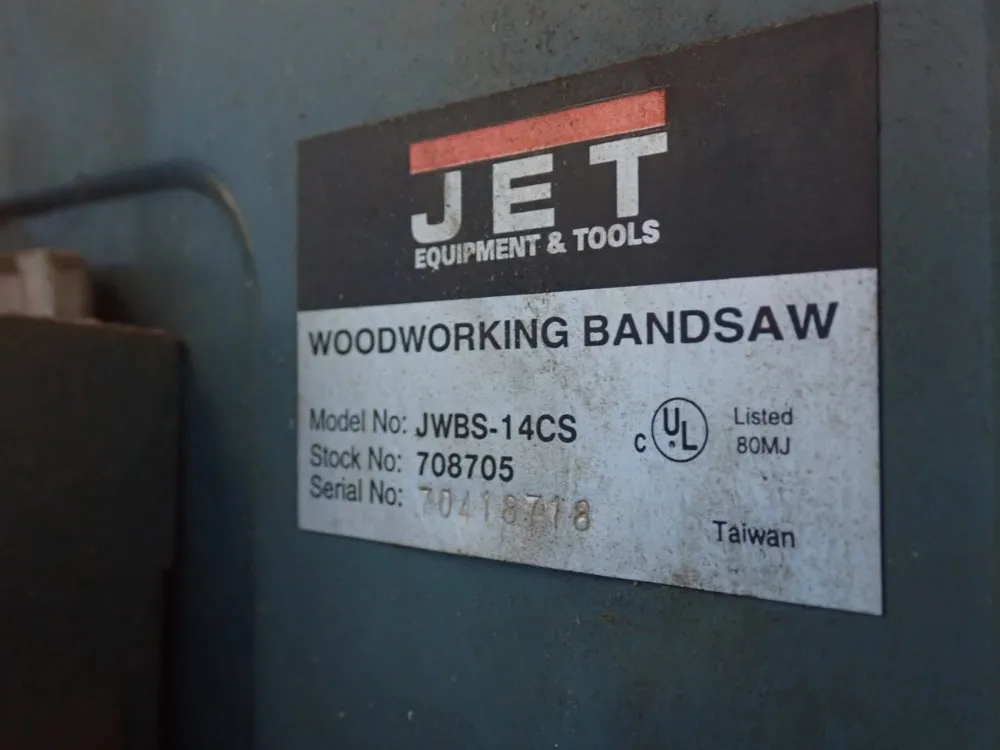 Jet Closed Stand Band Saw - Jwbs-14cs