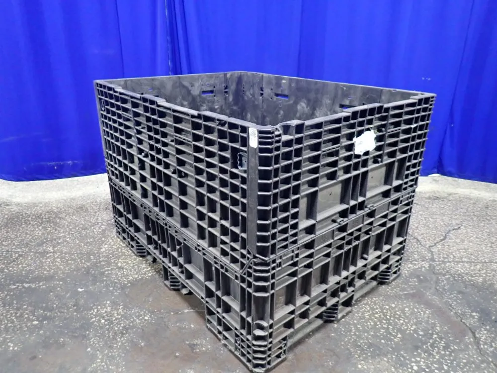 60" X 44" X 37" Collapsible Plastic Crate