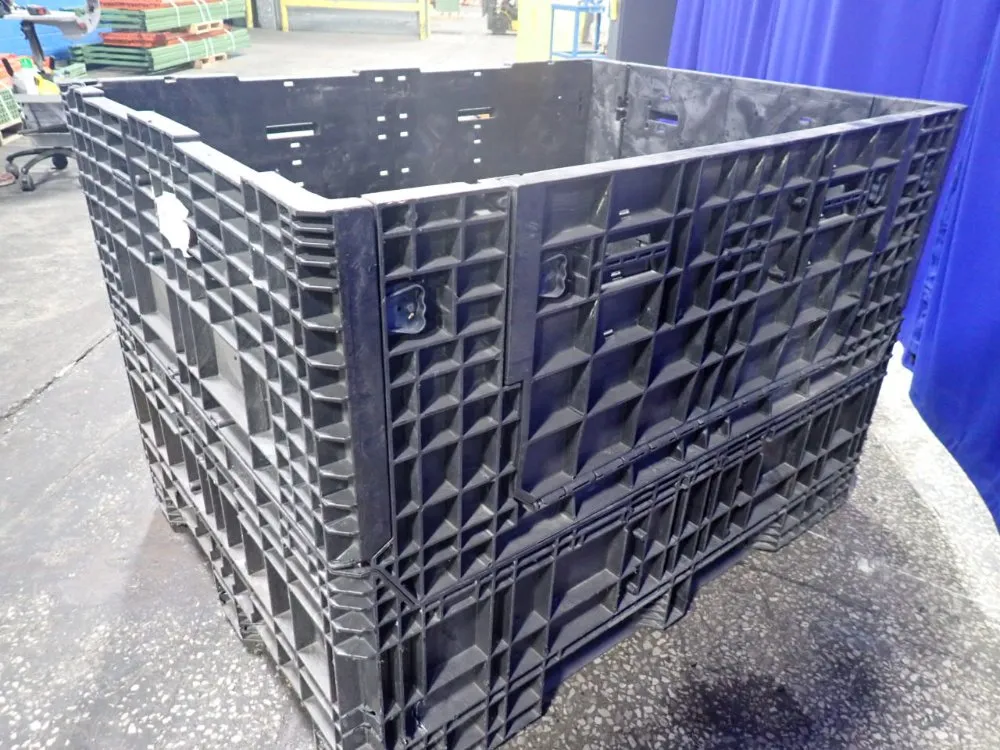 60" X 44" X 37" Collapsible Plastic Crate