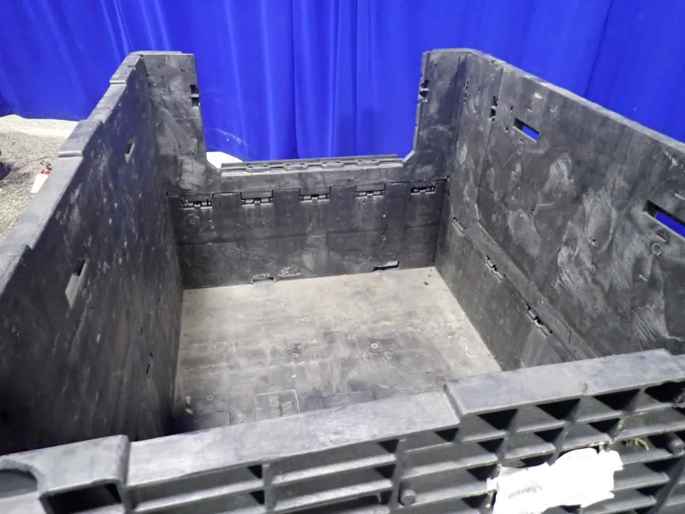 60" X 44" X 37" Collapsible Plastic Crate