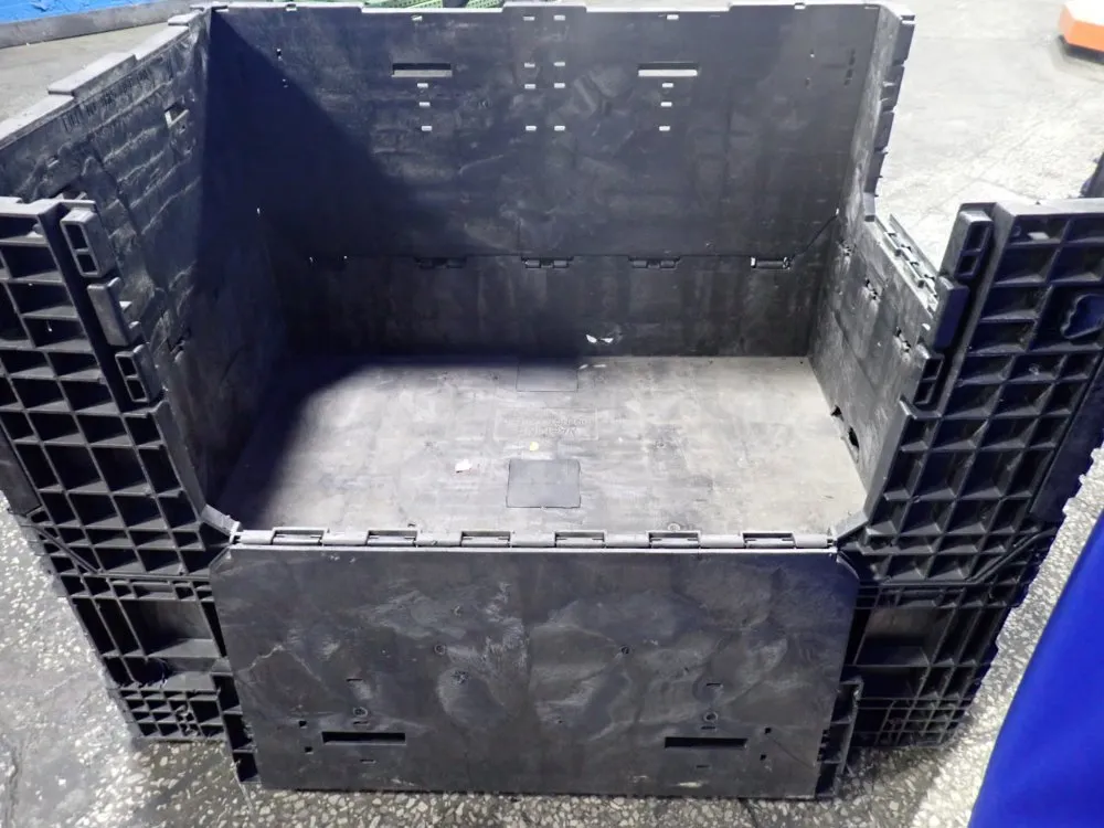 60" X 44" X 37" Collapsible Plastic Crate