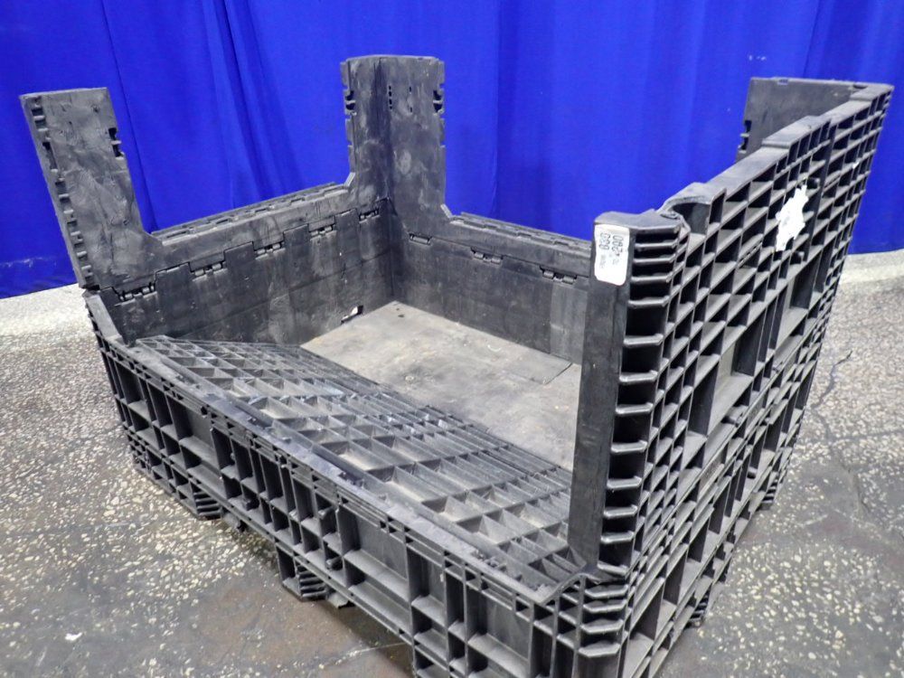 60" X 44" X 37" Collapsible Plastic Crate