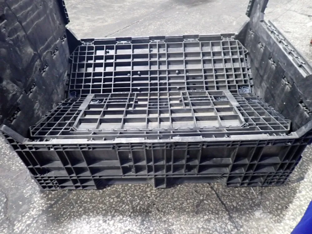 60" X 44" X 37" Collapsible Plastic Crate