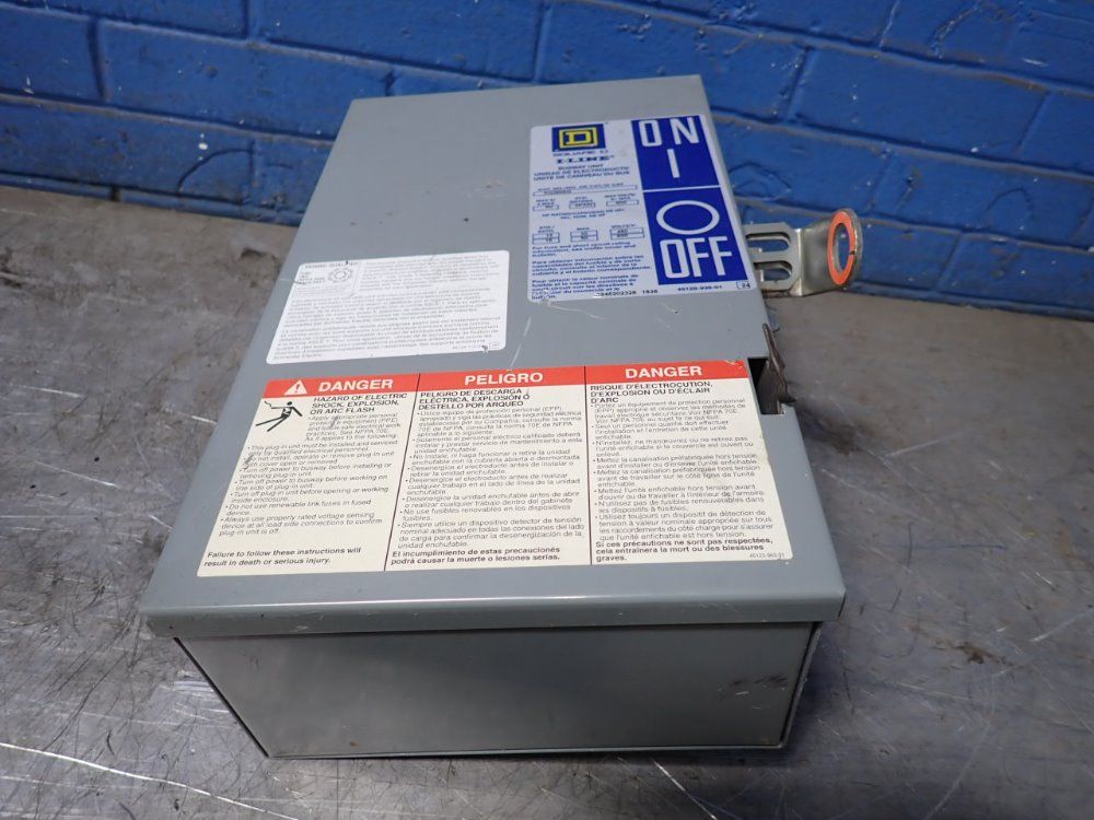 Square D 60 Amps Bus Plug - Pq3606g