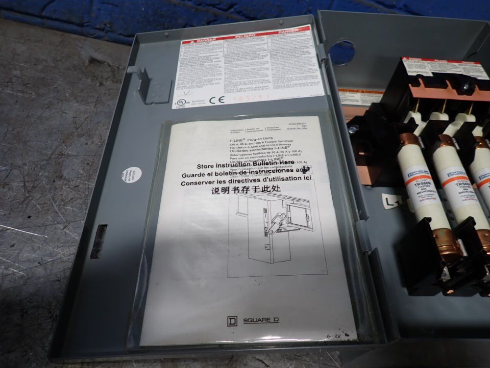 Square D 60 Amps Bus Plug - Pq3606g