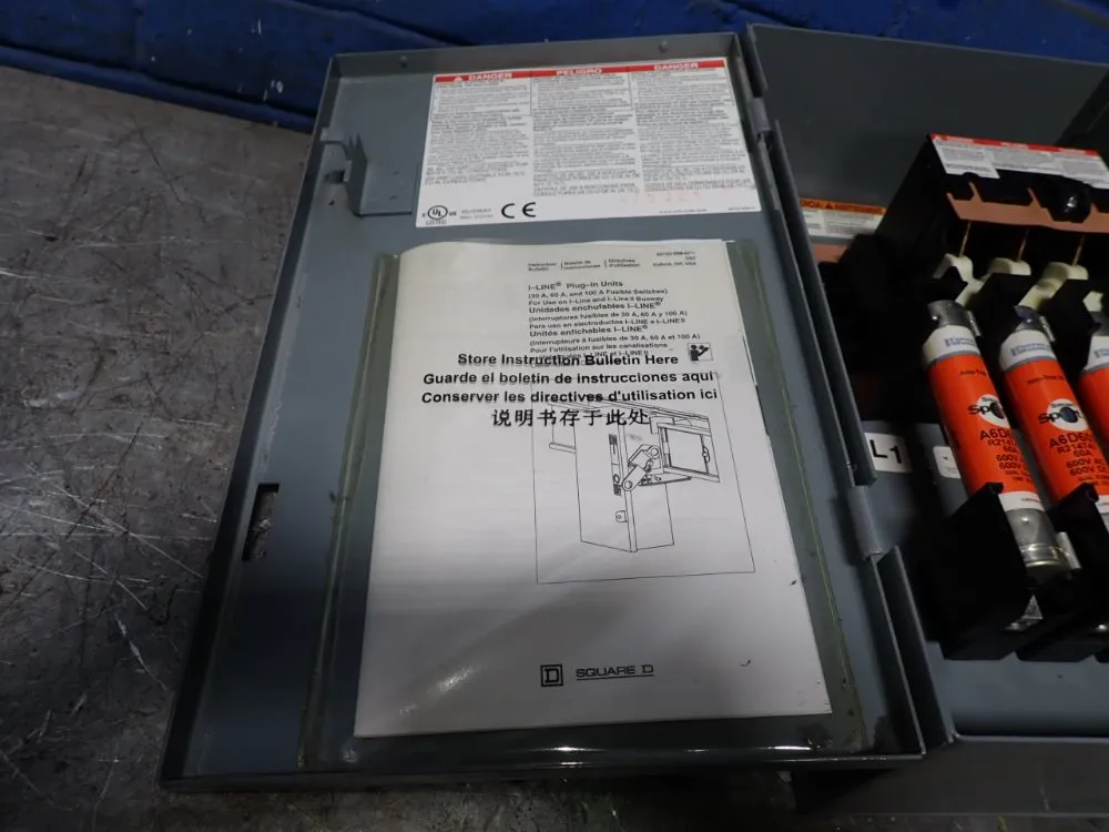 Square D 60 Amps Bus Plug - Pq3606g