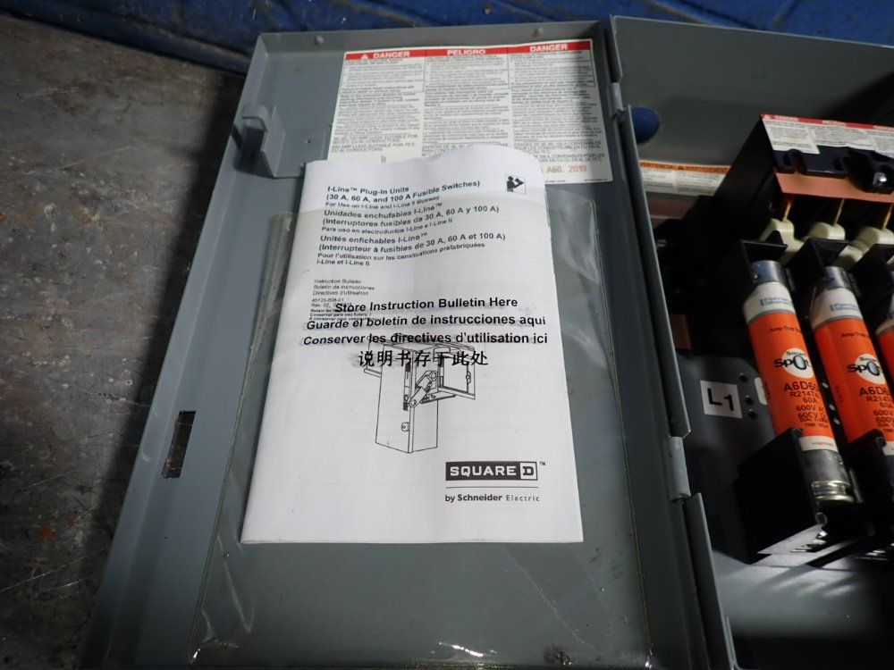 Square D 60 Amps Bus Plug - Pq3606g