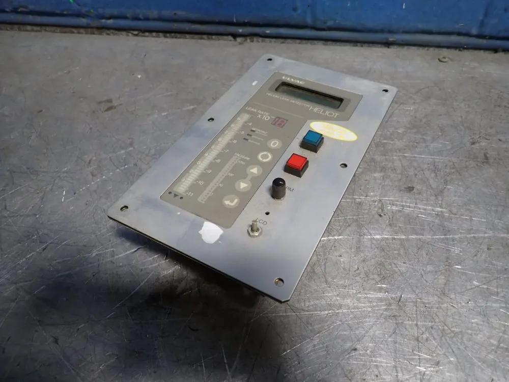 Ulvac Helium Leak Detector