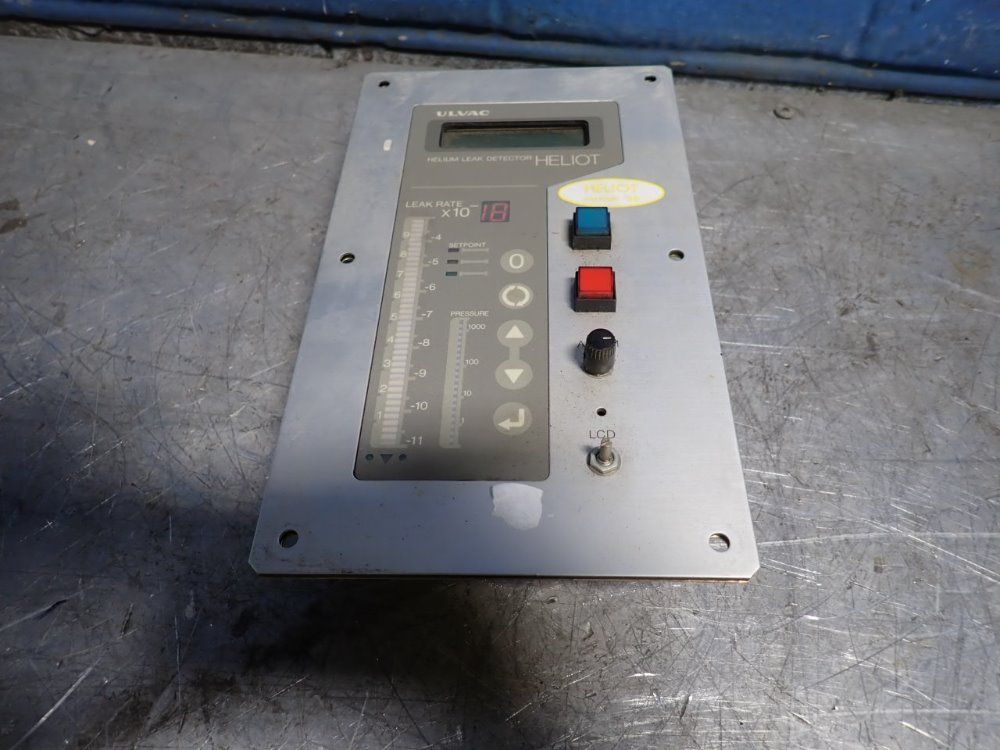 Ulvac Helium Leak Detector