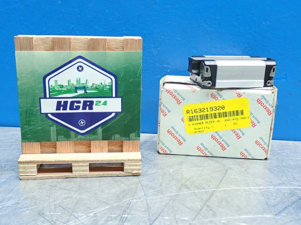 Rexroth Ball Runner Slider Guide Rail - R163219320