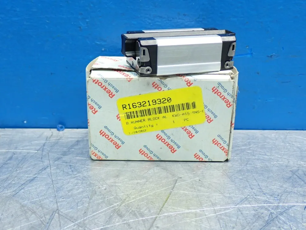 Rexroth Ball Runner Slider Guide Rail - R163219320