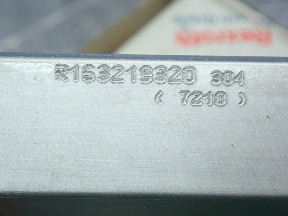 Rexroth Ball Runner Slider Guide Rail - R163219320