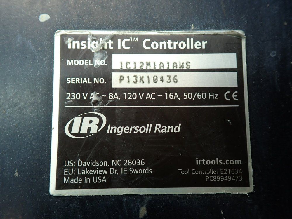 Ingersoll Rand Insight Ic Controller - Ic12m1a1aws