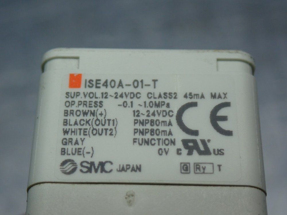 Smc 14.5-145psi Digital Pressure Switch - Ise40a-01-t