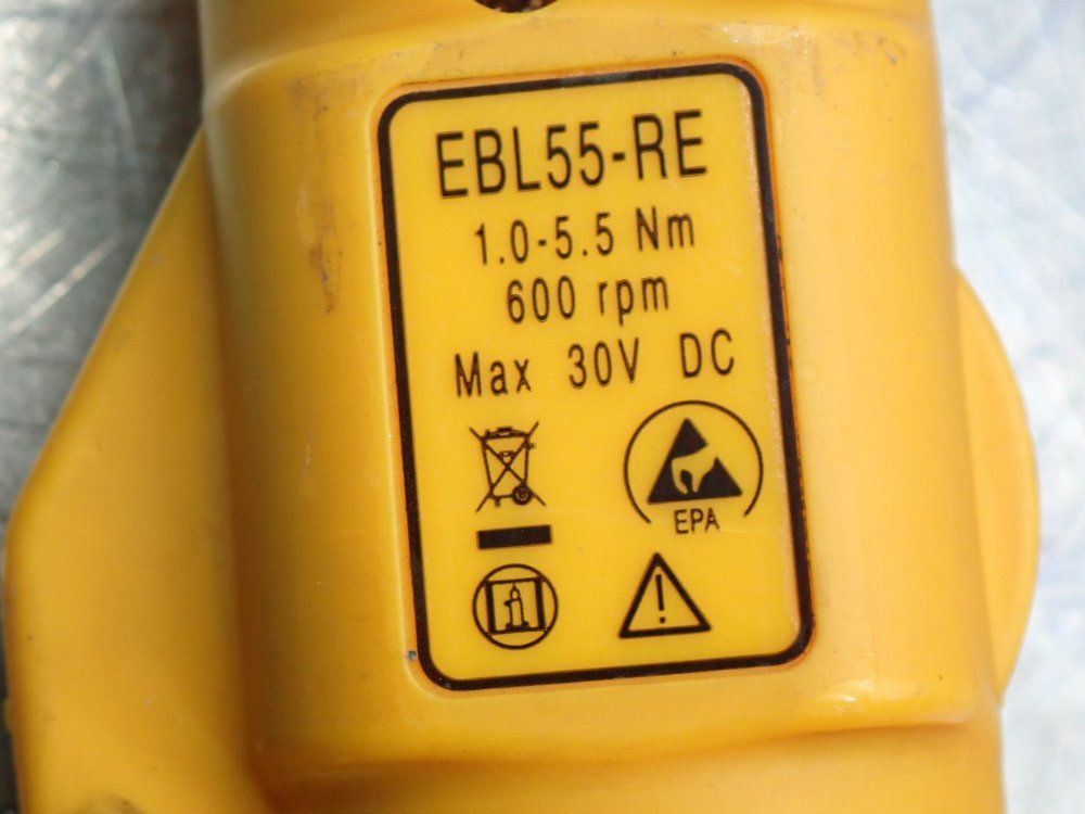 Atlas Copco Inline Brushless Electric Screwdriver - Ebl55-re