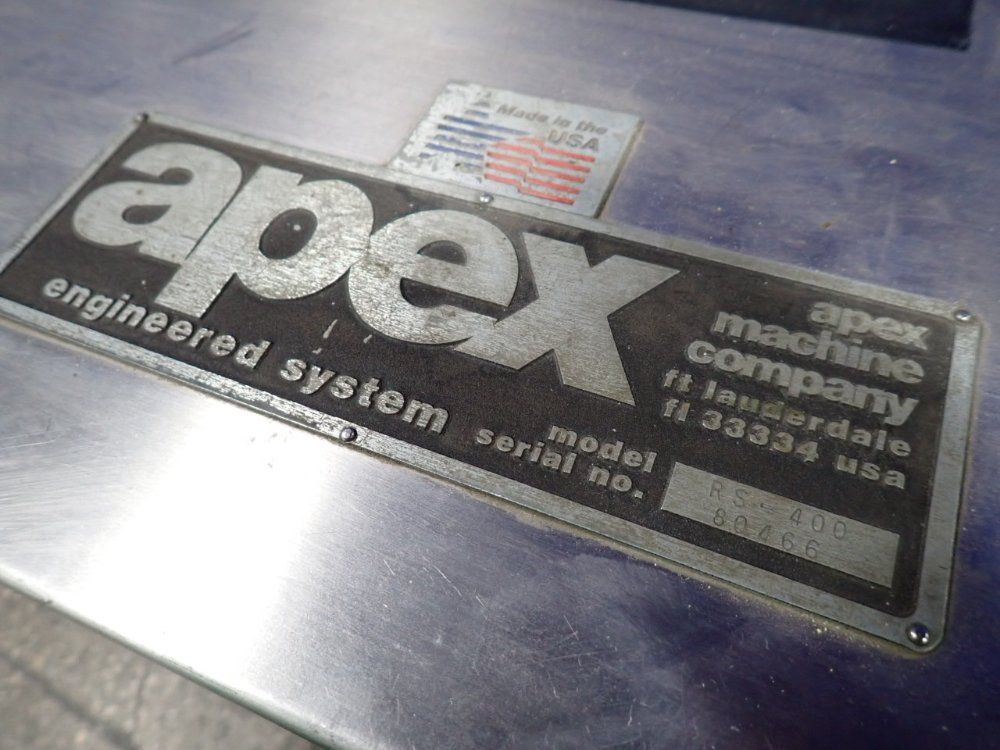 Apex Machine Co. Industrial Separator - Rs-400