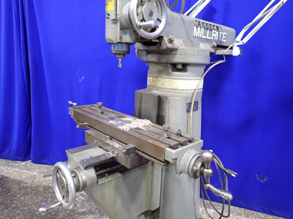 Milrite 27" X 7" Vertical Mill - Mv