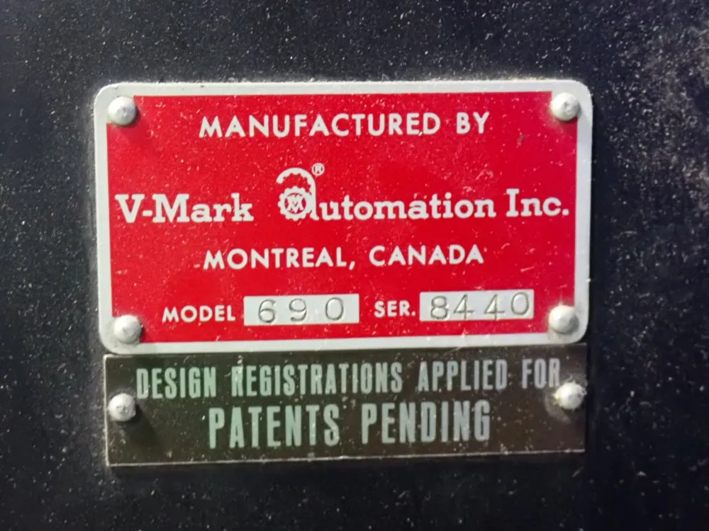 V-mark Automation Inc 22" Rotary Labeling Machine