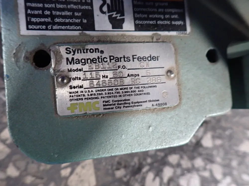 Fmc 17" Magnetic Parts Feeder - Eb112