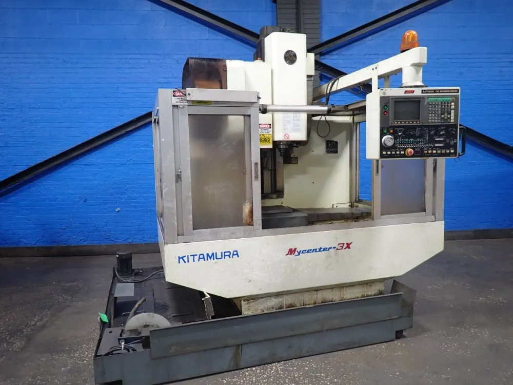 Kitamura 35" X 15" Table Cnc Vmc - Mycenter 3x