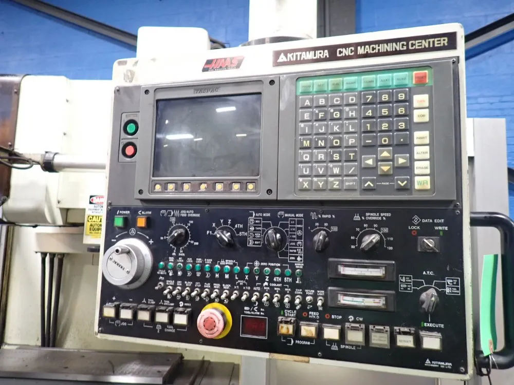 Kitamura 35" X 15" Table Cnc Vmc - Mycenter 3x