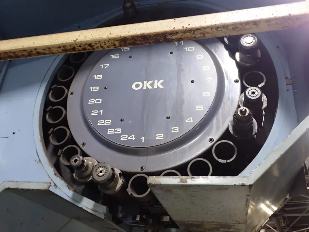 Okk 25 1/2" X 67" Cnc Vmc - Mcv-660