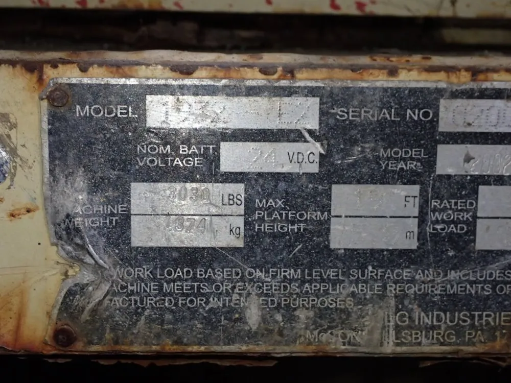 Jlg 500 Lbs Scissor Lift - 1932-ez