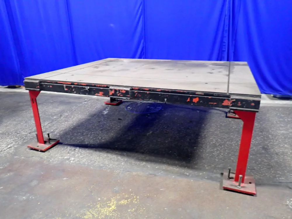 72" X 90" X 2" Welding Table