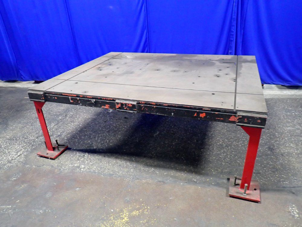 72" X 90" X 2" Welding Table