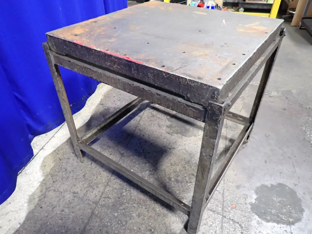 35" X 35" X 3" Steel Surface Plate